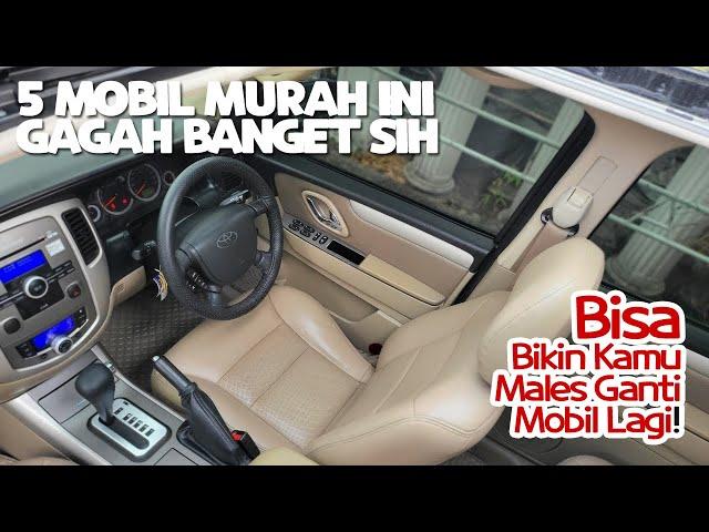 5 Mobil Murah Yang Bisa Bikin Kamu Males Ganti Mobil Lagi