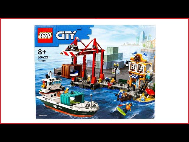 LEGO CITY 60422 Harbour Speed Build