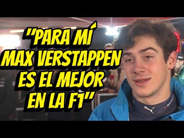 FRANCO COLAPINTO: "MAX VERSTAPPEN ES EL MEJOR EN LA F1 Y ESPERO VENCERLE PRONTO" - GP LAS VEGAS 2024