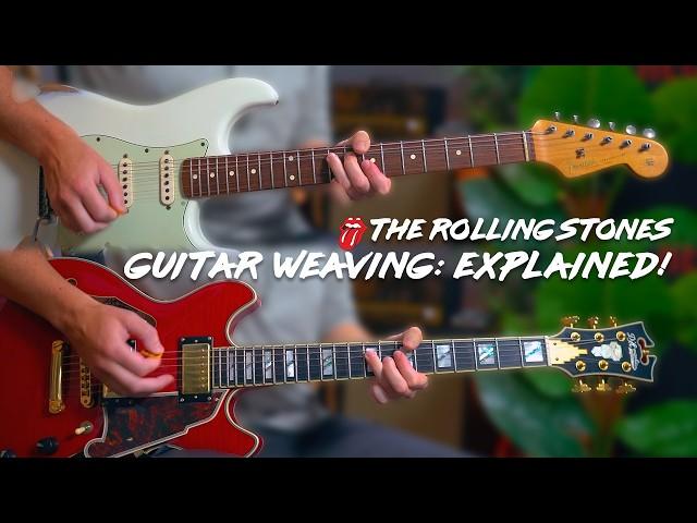 Rolling Stones guitar weaving style EXPLAINED - 5 songs you should know!