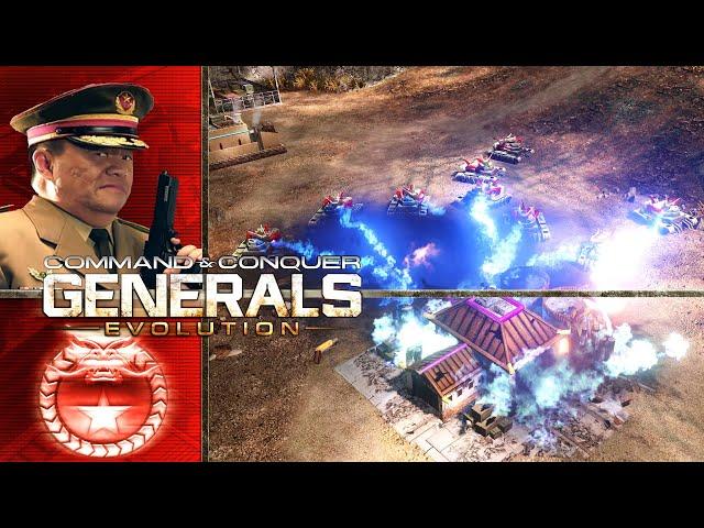 Command and Conquer Generals Evolution 2021 | General Kwai