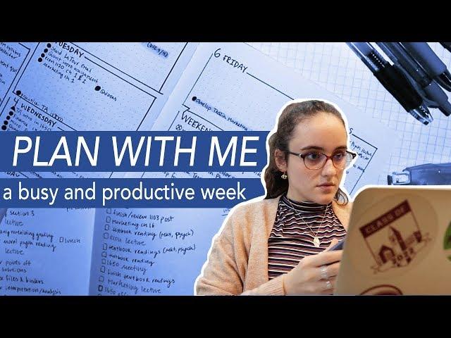 Plan With Me | Organizing My Week as a Cornell Student