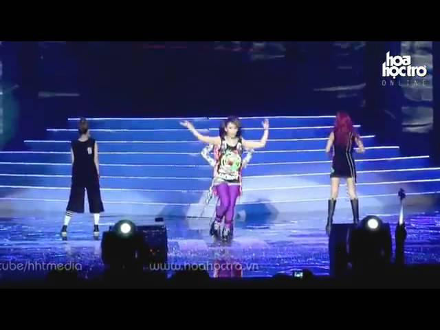 2NE1 - I DON'T CARE + I AM THE BEST + UGLY [2011 Vietnam Concert HD]