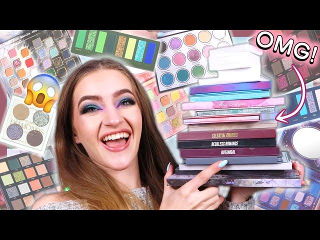 Every Eyeshadow Palette I Tried In 2024!! (what's really worth the money?!)