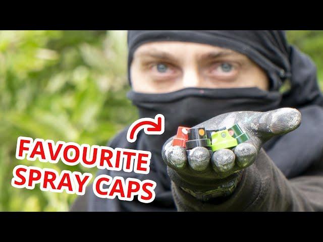 Graffiti CAPS Explained - Spray Caps that I use