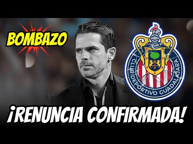 ADIÓS GAGO: CHIVAS DESPIDE al TÉCNICO tras MALOS RESULTADOS | NOTICIAS DEL CHIVAS HOY