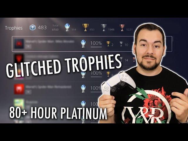 These Are My First 7 PS5 Platinum Trophies. (Glitched Trophies, So Much DLC, 80 Hour Plat).