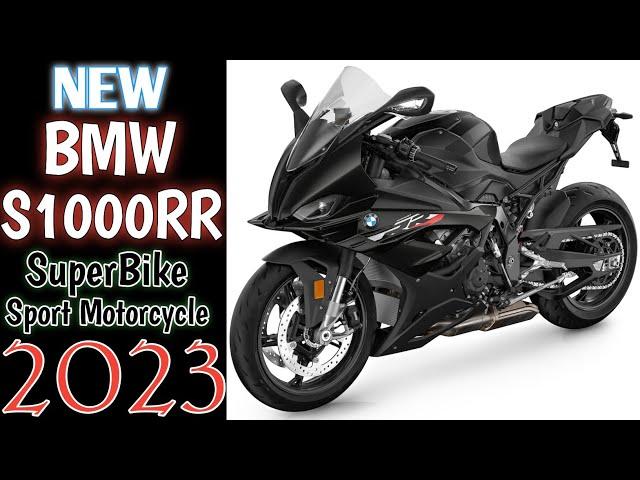 2023 New BMW S1000RR SuperBike Sport Motorcycle Announces