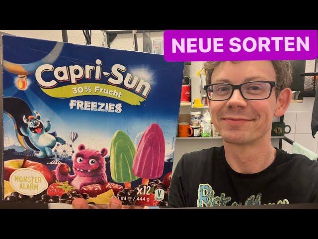 Capri Sun Freezies: Neue Monster Alarm Sorten im Test!