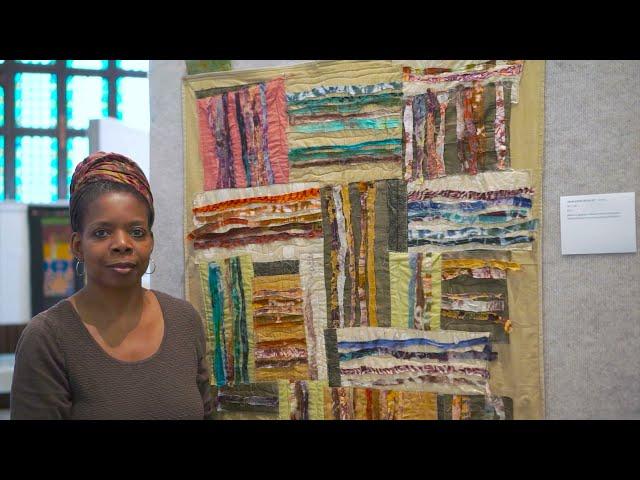 African Accents: Modern Designs from Traditional Textiles" a solo exhibit by Lisa Shepard Stewart