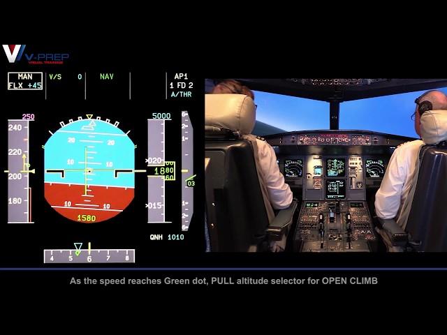 V-Prep: A320 Engine Failure After Takeoff Training