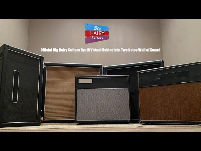 Official Big Hairy Guitars DynIR Virtual Cabs in Two Notes