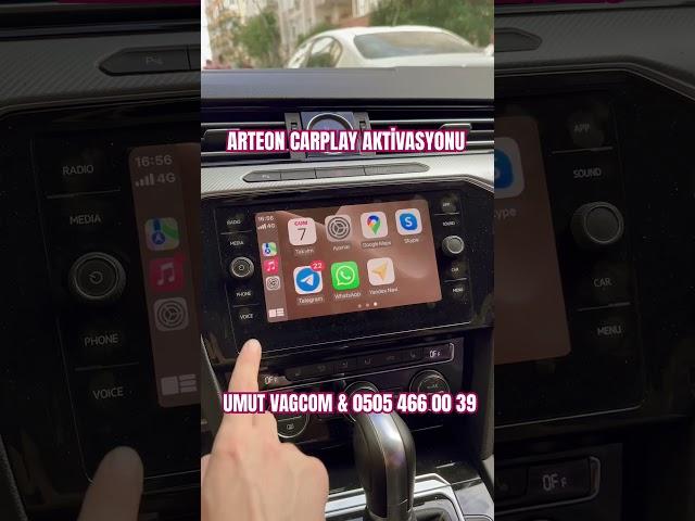 ARTEON CARPLAY AKTİVASYONU, ARTEON APPCONNECT AKTİF ETME