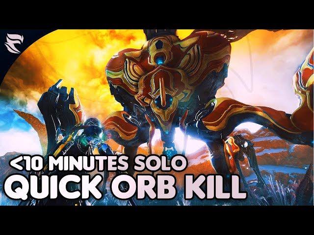 Warframe: How to kill the Orb Mother in 10 minutes or less SOLO