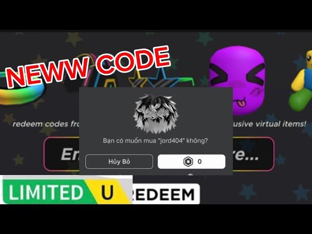 NEWW code UGC LIMITED 2024 l EZZ ROBLOX