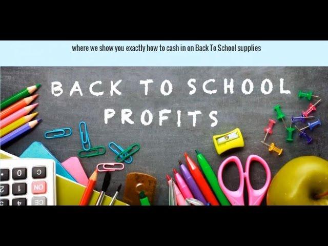 Selling Back To School Supplies Course for Amazon Sellers