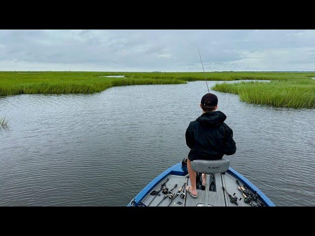 No Way Marsh Fishing Can Get Better Than THIS!