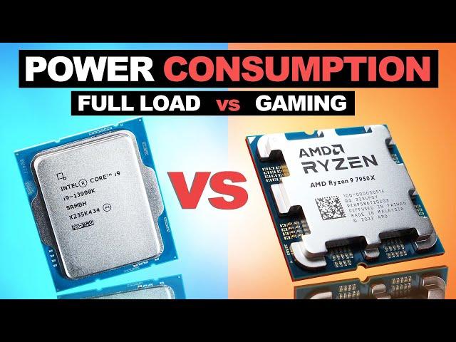 Intel vs AMD — Power Consumption Comparison