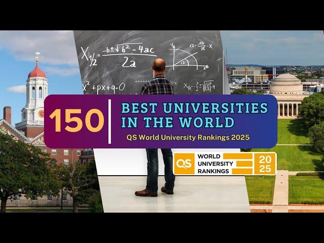 150 Best Universities in The World 2025 | QS WUR 2025