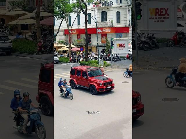 Phần 508: View coffee phố, ngắm hiệu hứng vẻ đẹp vô cực của cặp đôi G800 Brabus và LX600 ngũ quý 7