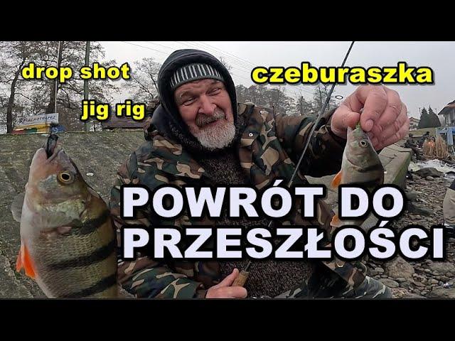 ŁOWIENIE OKONI JAK W LATACH 90 PRZY KANAŁKU ŚCIEKOWYM