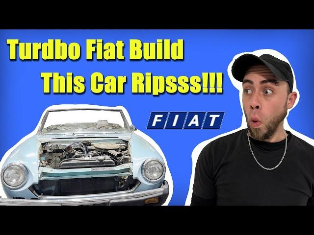 We Fix The Turdbo Fiat For $600!! Brakes, Timing Belt, Driveshaft!! Let See What It Can Do!!