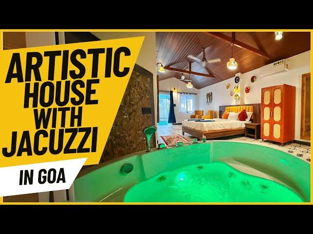 A Beautiful Room with Jacuzzi in South Goa!