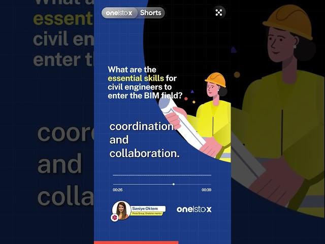 What are the essential skills for Civil Engineers to enter the BIM field? #shorts
