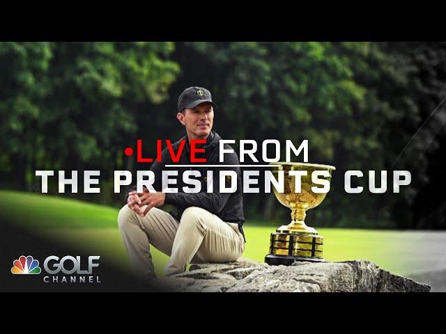 Mike Weir 'very proud' to be a Presidents Cup captain | Live From the Presidents Cup | Golf Channel