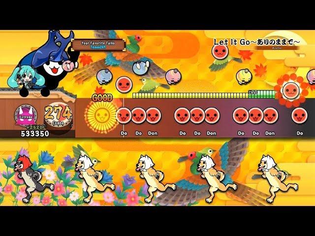 Let It Go (Extreme) Full Combo | Taiko No Tatsujin Drum Session~