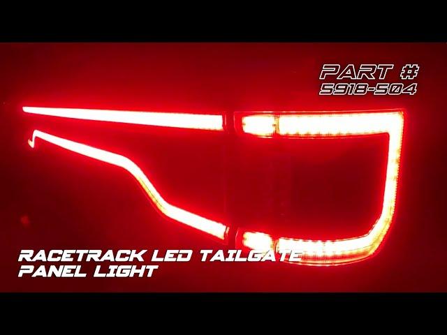 ORACLE Lighting Racetrack Flush Style LED Tailgate Panel Light for Jeep Gladiator JT  Install Guide