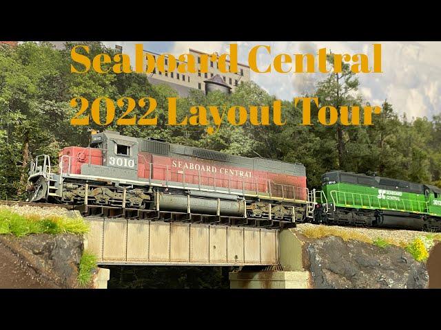 Seaboard Central - 2022 Layout Tour