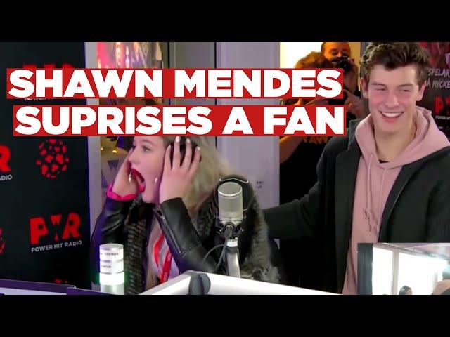 SHAWN MENDES SURPRISES A FAN