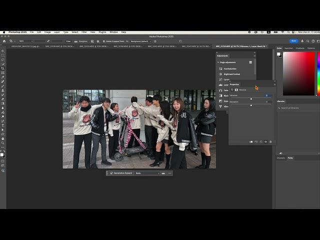 Enhance photos quickly in photoshop using auto adjustments and/or levels adjustment layers