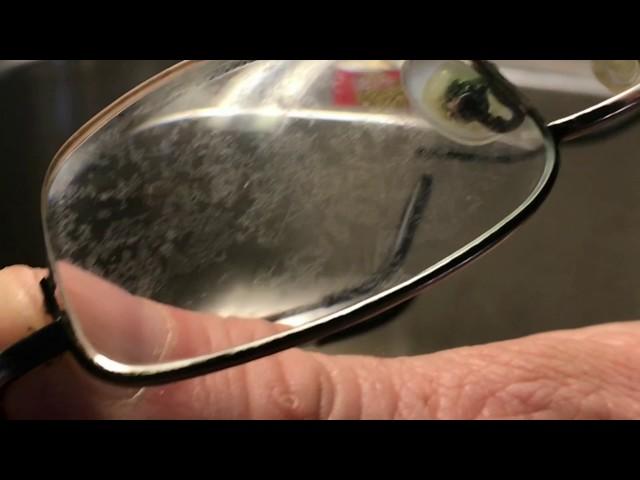 POLISH big scratches out of your glasses