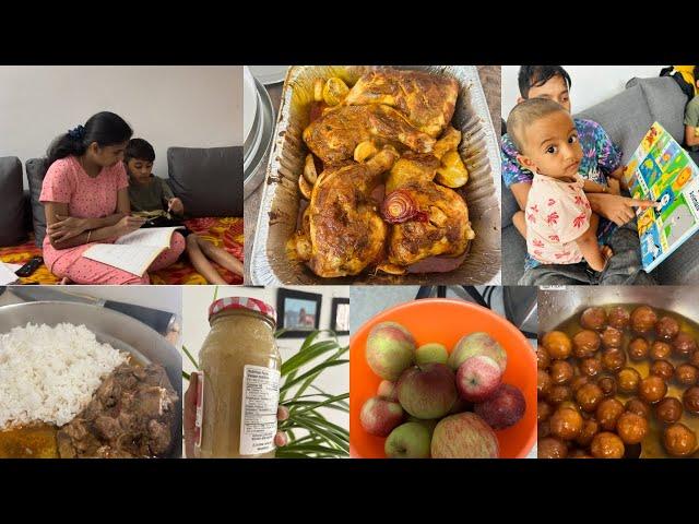 என் குழந்தைகளுடன் ஞாயிறு பொழுது | Thanksgiving party at friend’s house | Homemade jam apple recipe