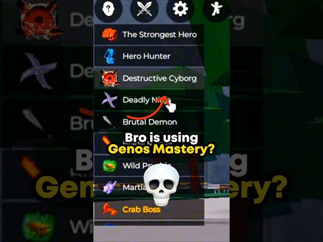 I Got GENOS MASTERY?  #thestrongestbattlegrounds #tsb #tsbg #opm #genos #roblox