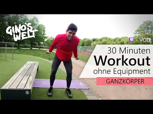 30 Minuten Ganzkörper Workout zum Mitmachen | Gino Singh Homeworkouts