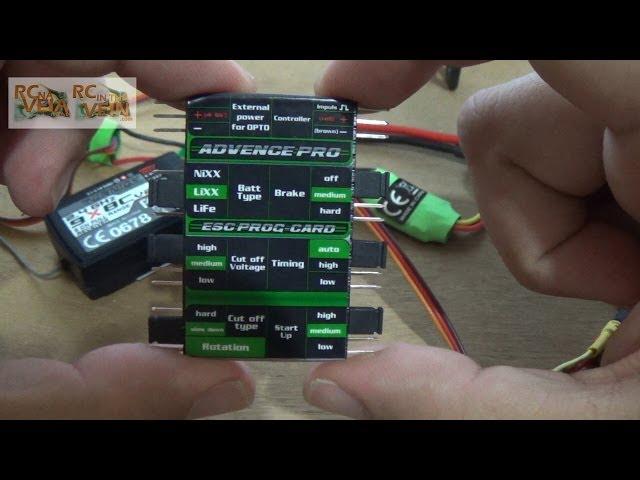 RCNAVEIA - ESC Programming Card