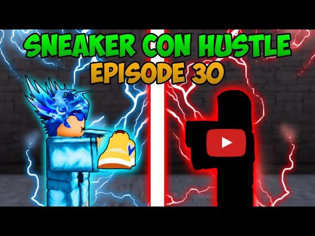 Giving A YouTuber A RARE SHOE In Sneaker Resell Simulator! Sneaker Con Hustle #30 (Roblox)