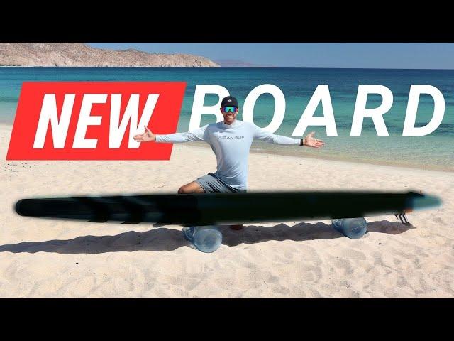 Revealing my NEW paddle board!