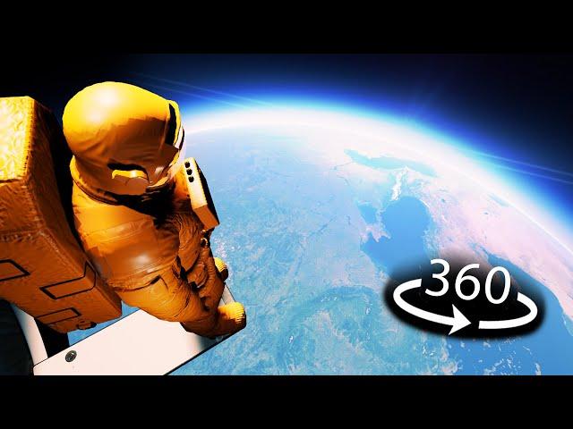 360° VR Jumping from SPACE!