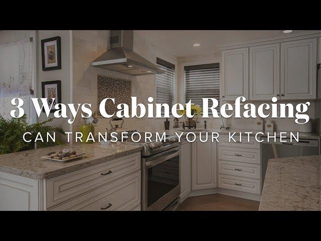 3 Ways Cabinet Refacing Can Transform Your Kitchen | Kitchen Magic