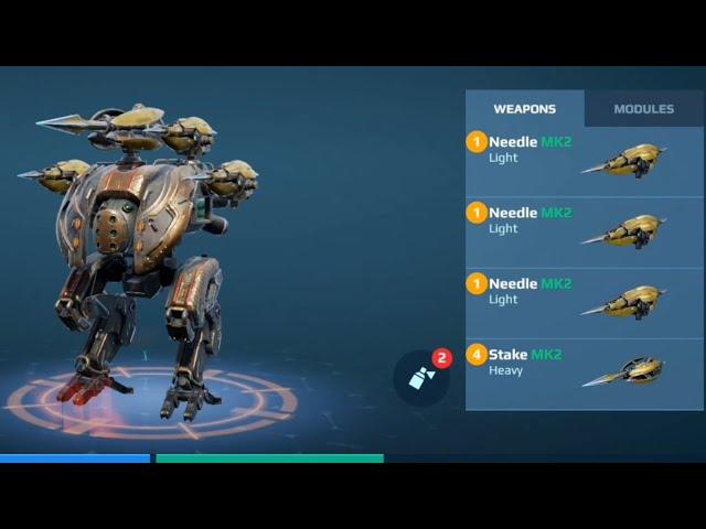 NO WAY! HARPOON ANGLER IS INSANE! STAKE AND NEEDLE GAMEPLAY! (War Robots)