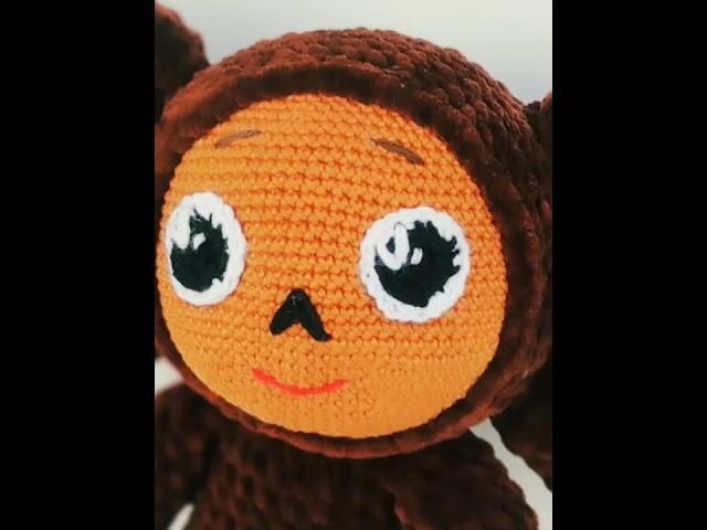 Чебурашка крючком#amigurumi #амигуруми #crochet #вязаниекрючком #чебурашка