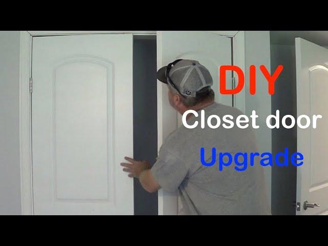 DIY,  closet door upgrade,