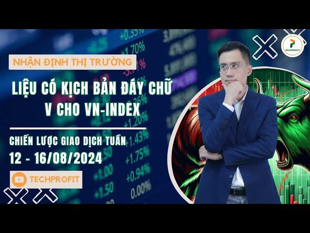 Nhận định thị trường tuần 12-16/8/24: Liệu có kịch bản đáy chữ V cho VNINDEX?