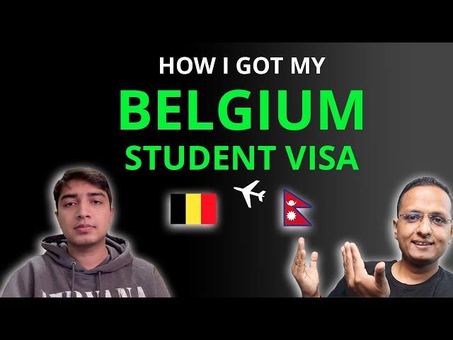 Study In Belgium - Full Process for Nepali Students!