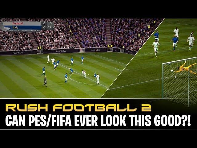 [TTB] CAN PES/FIFA EVER LOOK THIS REALISTIC?! - RUSH FOOTBALL 2