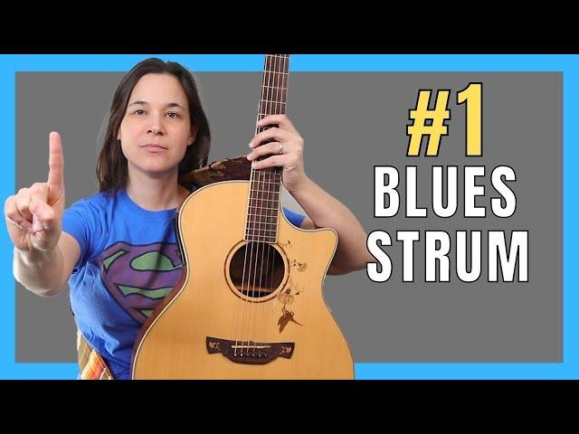 Learn to STRUM LIKE A PRO with THIS Blues Guitar Strum